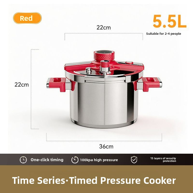 304 stainless steel pressure cooker and induction cooker are universal
