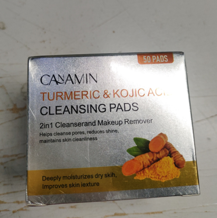 Turmeric Kojic Acid Cleansing Cotton Pads