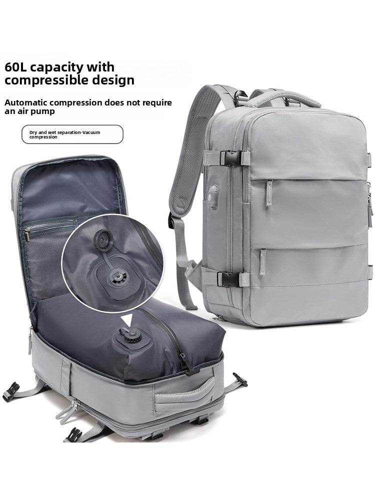 Vacuum Compression Travel Backpack