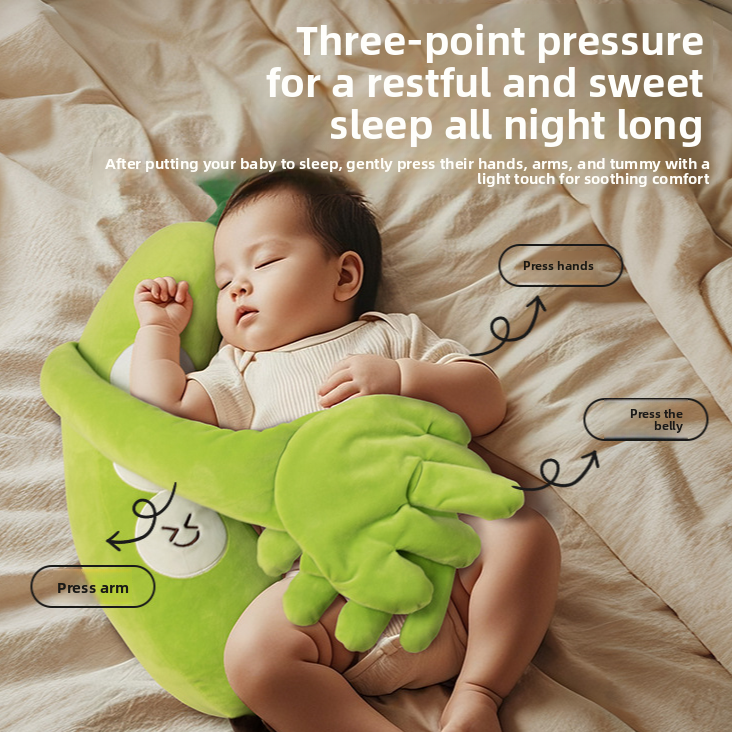 Baby Soothing Hugging Pillow with Patting Feature