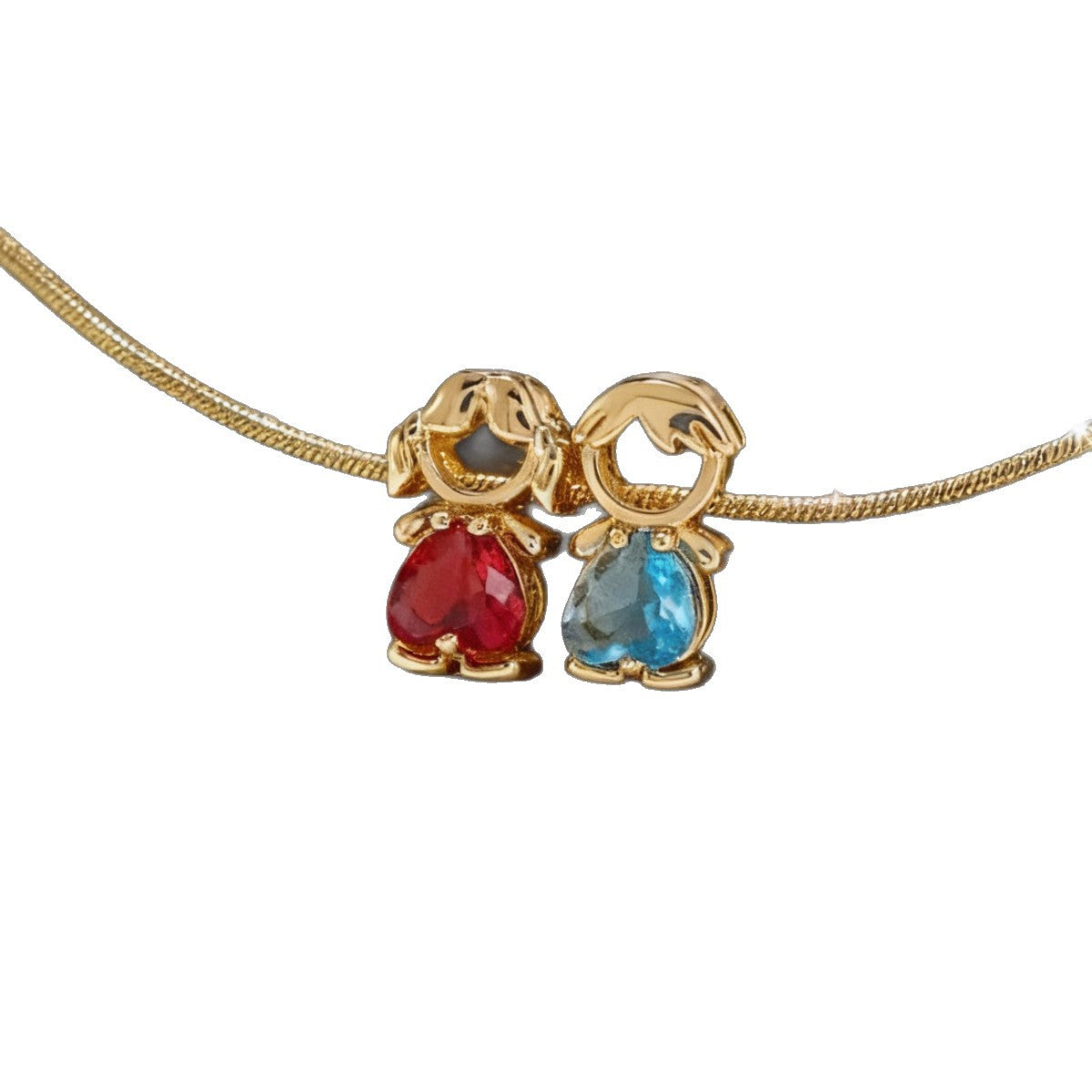 Heart Shaped Zircon Pendant Necklace