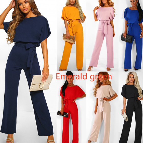 Straight-Leg jumpsuit