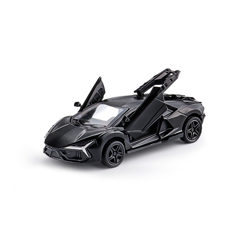 Three-Door Alloy Pull Back Toy Car Model