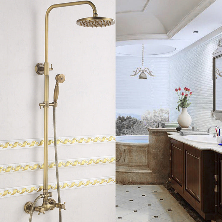Stainless Steel Square Shower Head Set