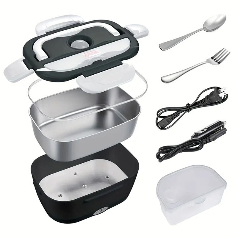 Electric Heating Lunch Box with Stainless Steel Interior