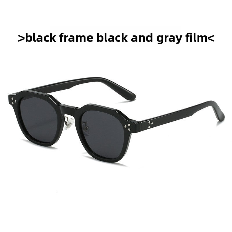 TR90 Geometric Polarized Sunglasses UV400 Protection