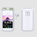 Power bank with screen and Bluetooth headphones