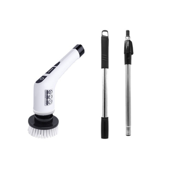 Electric Cleaning Brush with Multiple Attachments
