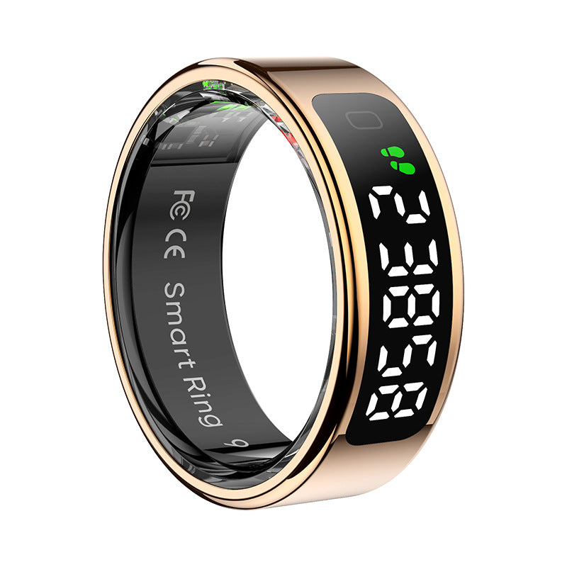 Smart Health Monitoring Ring with Wireless Charging