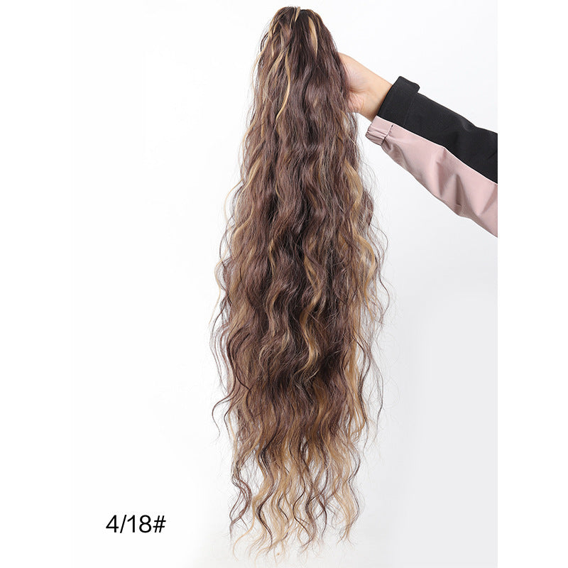 Synthetic Hair Ponytail with Claw Clip