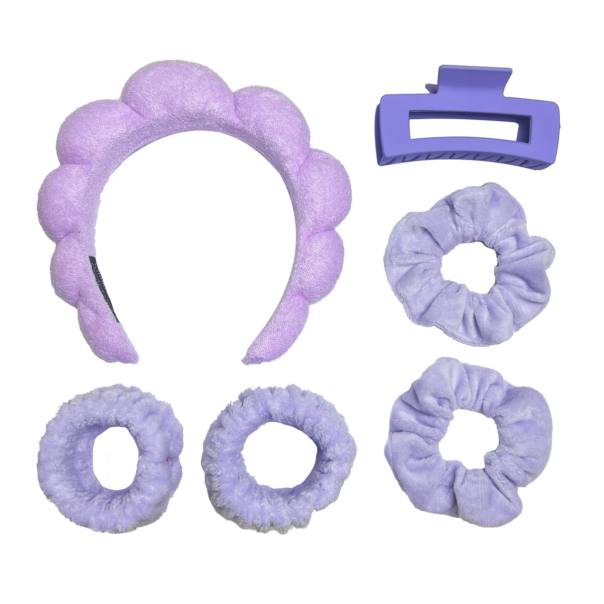 Soft Fabric Hair Accessories Set