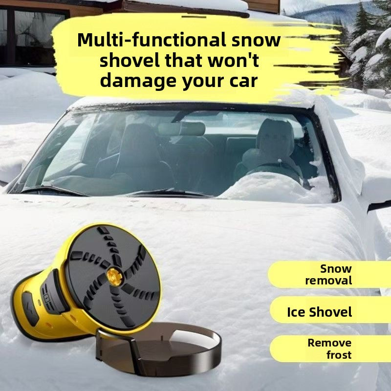 USB-powered charging electric vehicle snow and ice removal tool