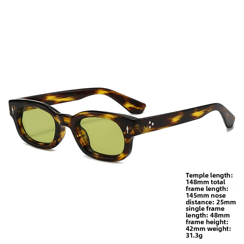 UV400 Protection Square Frame Sunglasses