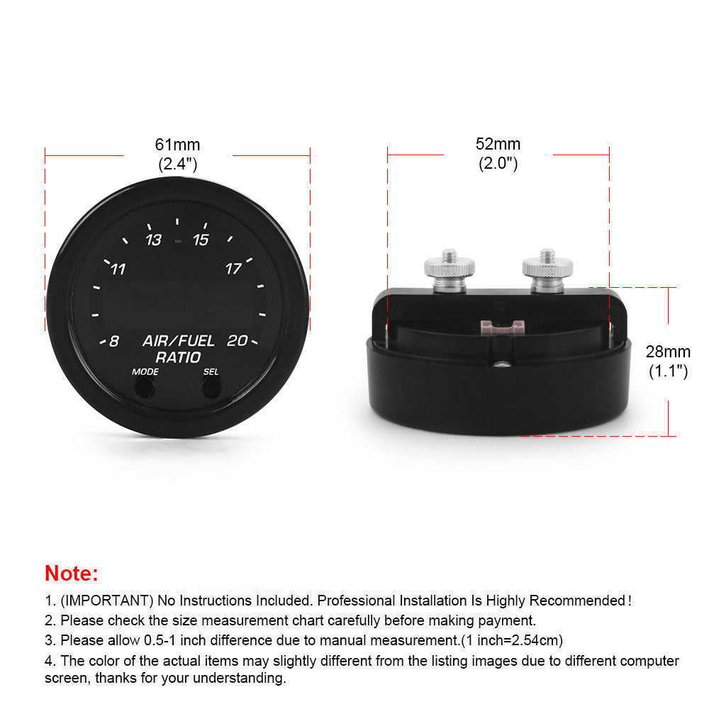 Digital Air-Fuel Ratio Meter