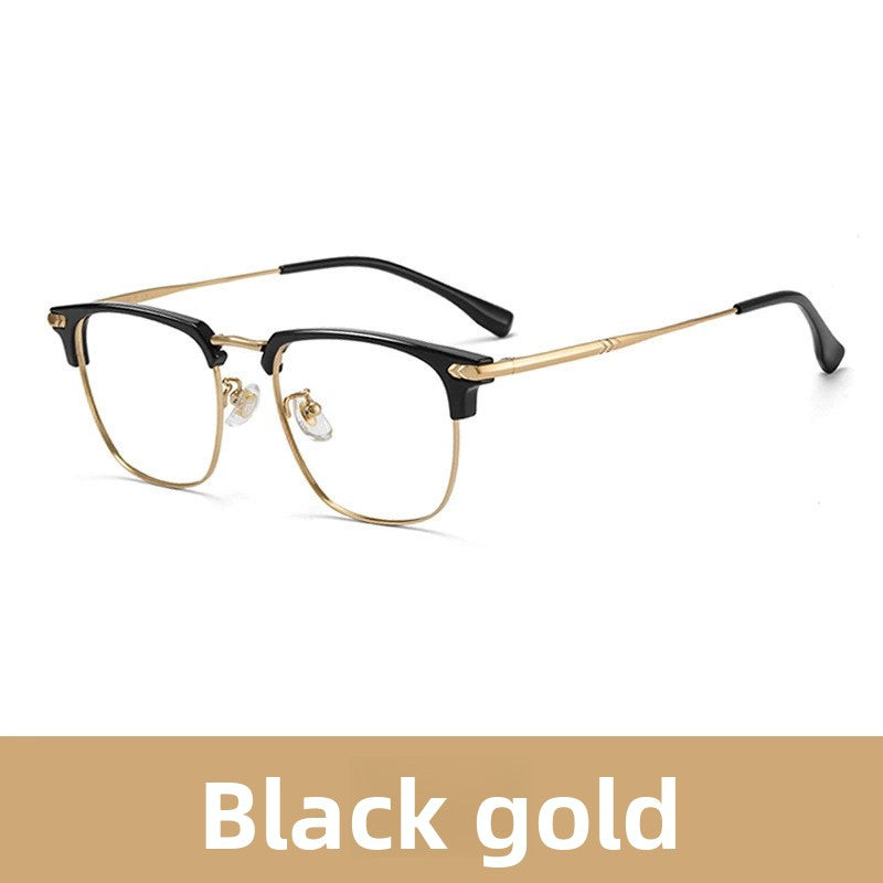 Half Frame Anti Blue Light Glasses