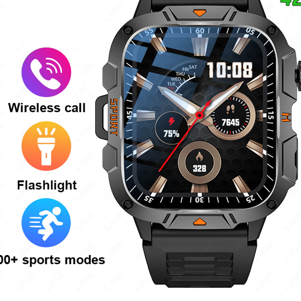 Multifunctional Health Smart Watch with Bluetooth Call