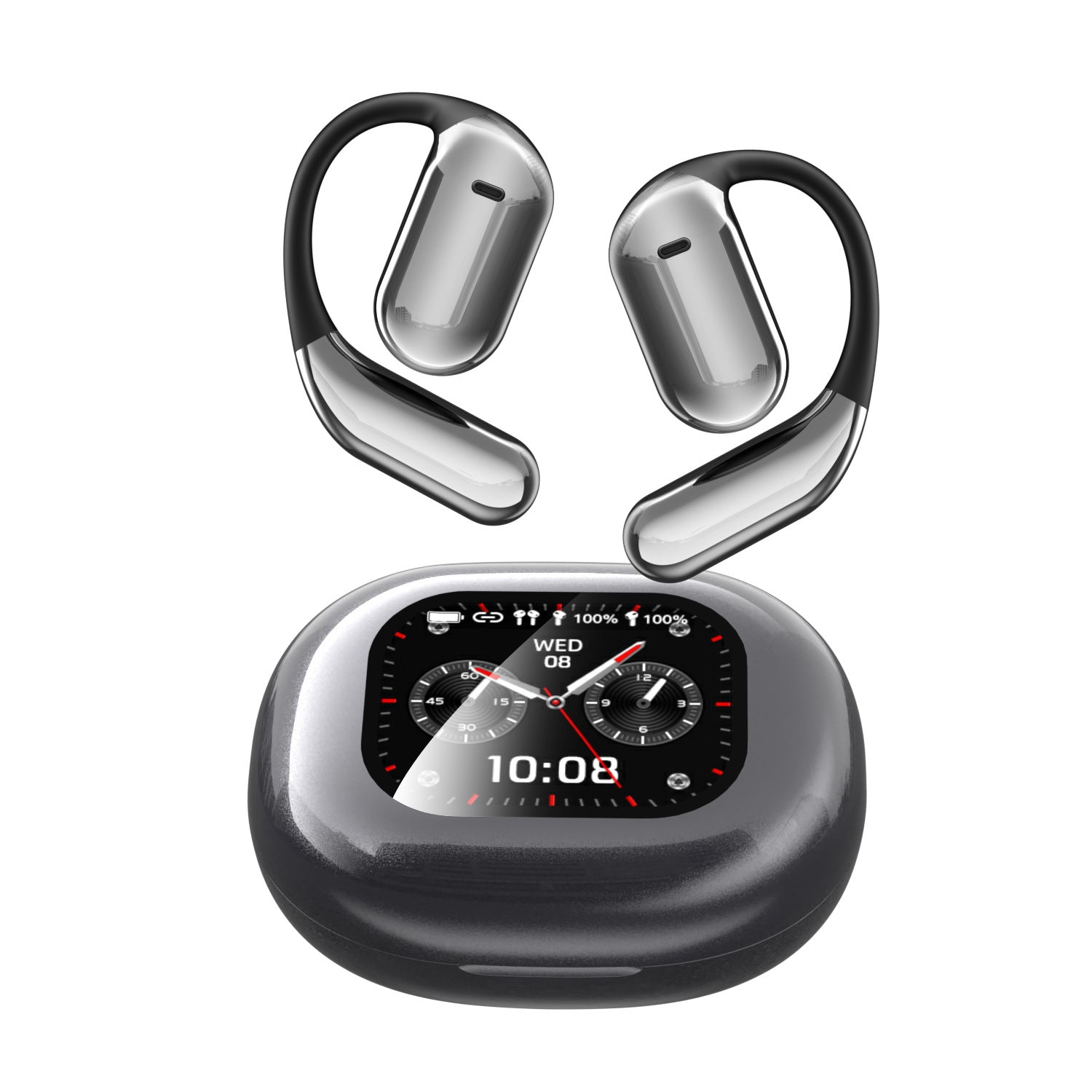 Open Ear Bluetooth Headphones with AI Translation