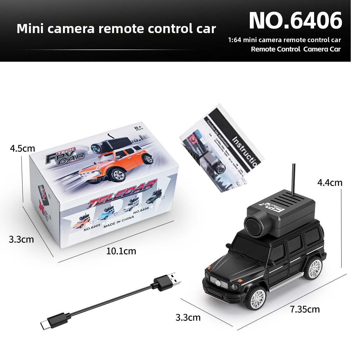 Mini FPV Remote Control Car with Camera