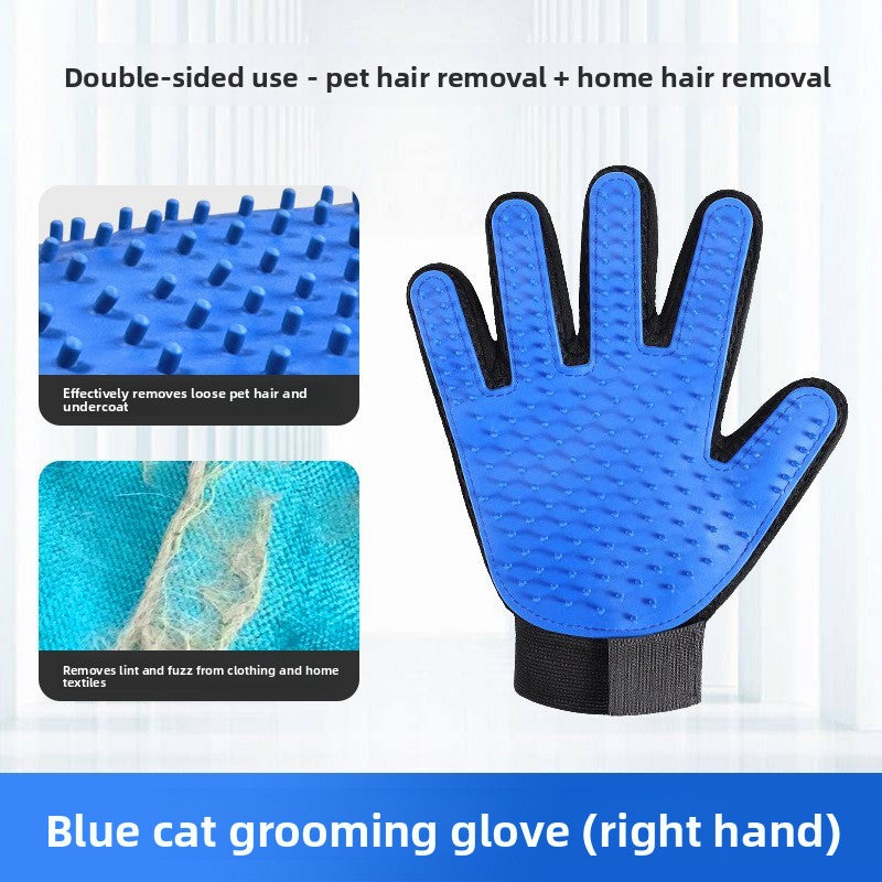 Pet Grooming Gloves for Cats and Dogs