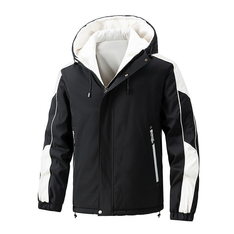Double-layer cotton clothes for autumn and winter