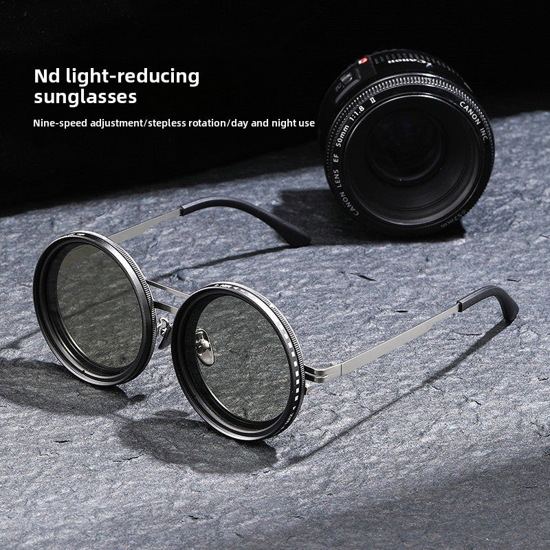 Adjustable Polarized Steampunk Sunglasses