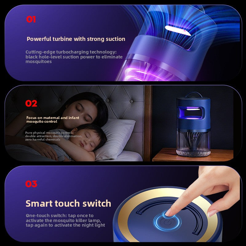 Portable USB Mosquito Killer Lamp with UV Light