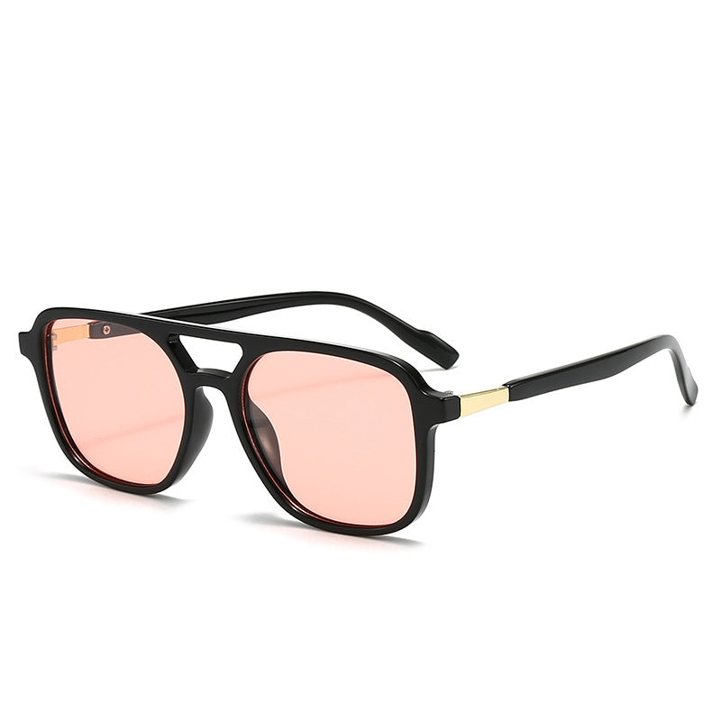 Retro Square Polarized Sunglasses UV400 Protection