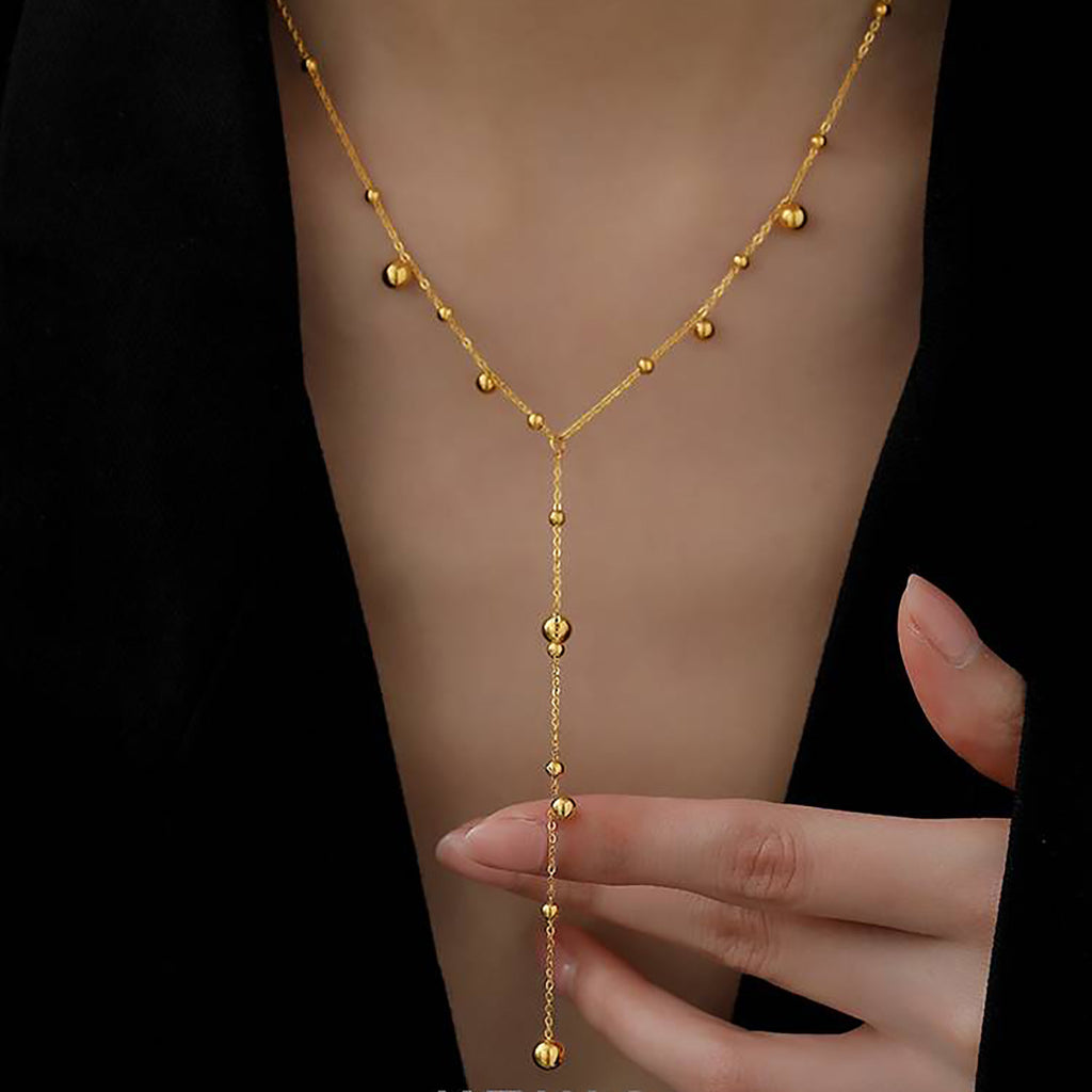 Minimalist Titanium Steel Clavicle Necklace