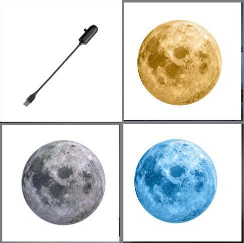 Starry sky lamp, moon lamp