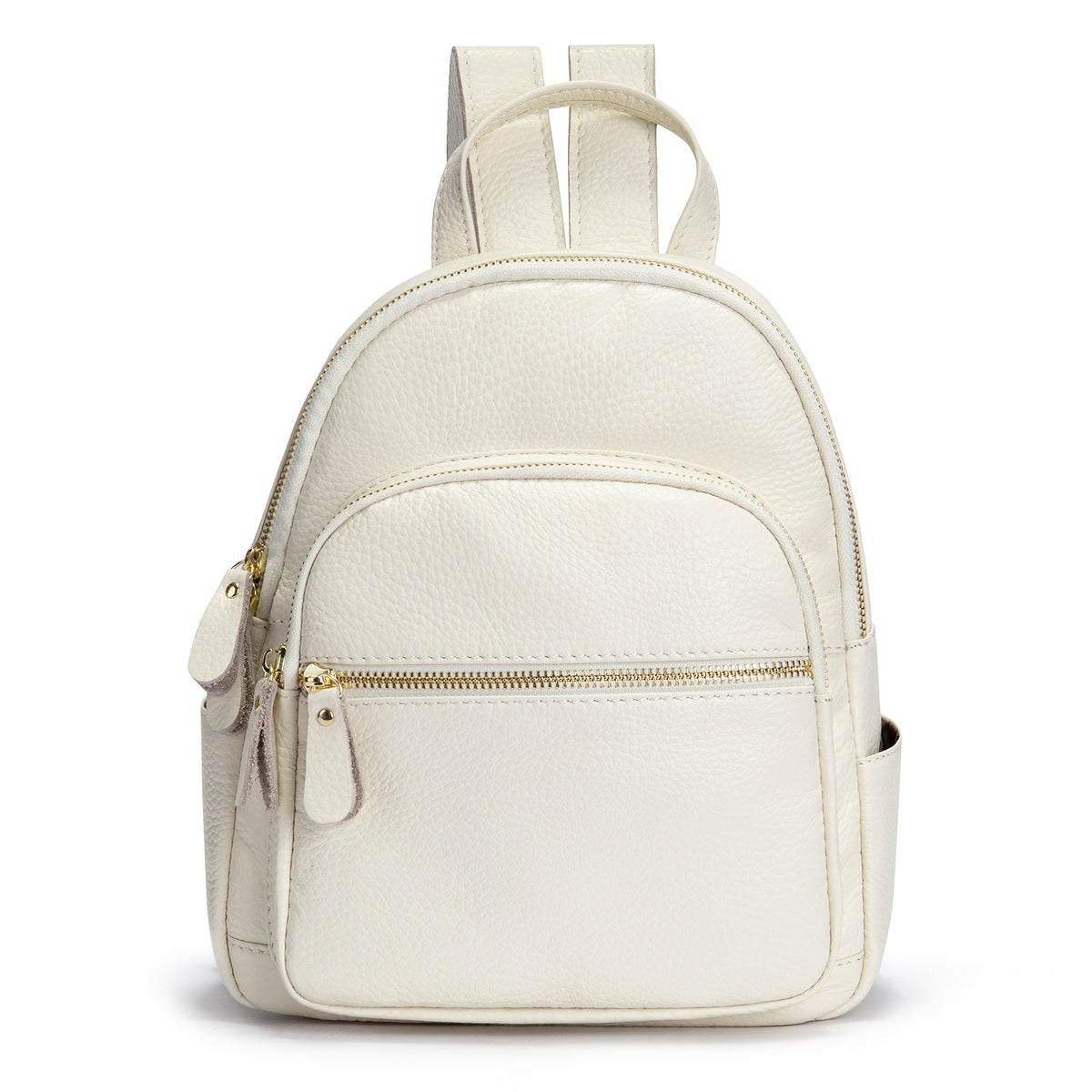 Women's double-shoulder bag, soft leather commuter bag