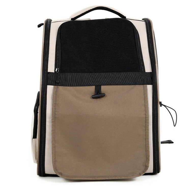 Pet travel backpack