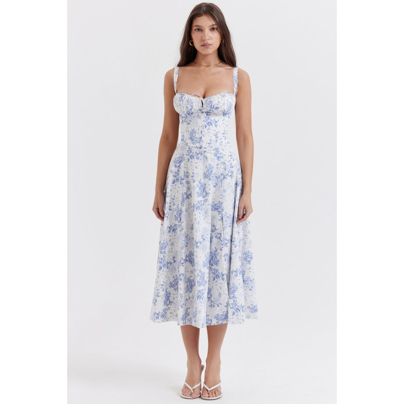 Elegant Sleeveless A-Line Dress
