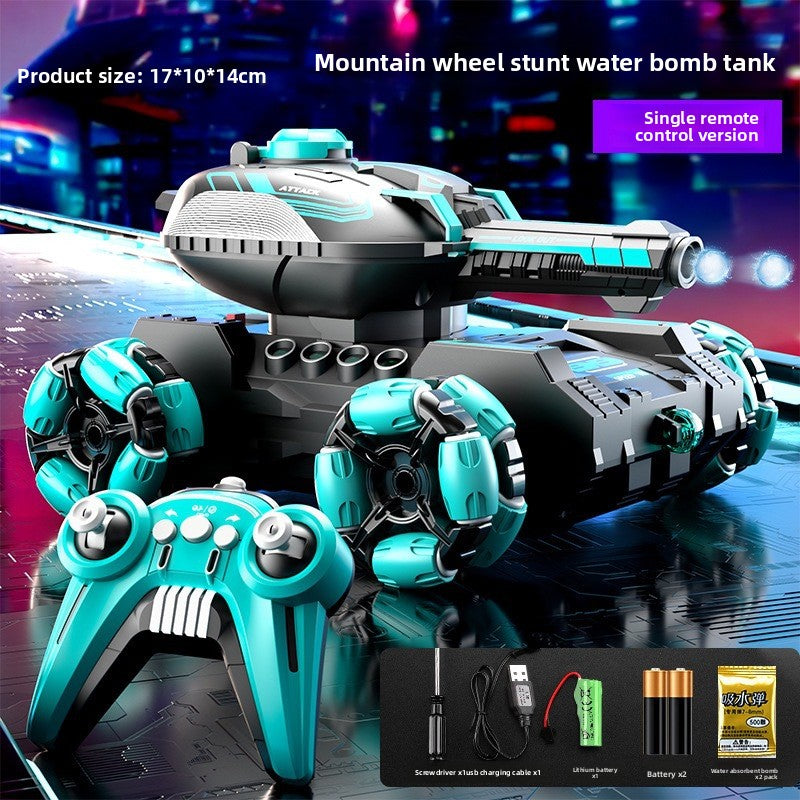 Remote Control Water Bomb Tank Toy for Kids