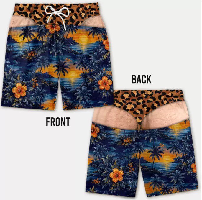 Mens Loose Breathable Beach Shorts