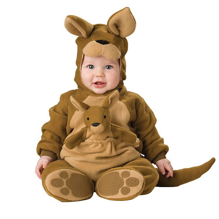 Baby one-piece baby clothes for home use