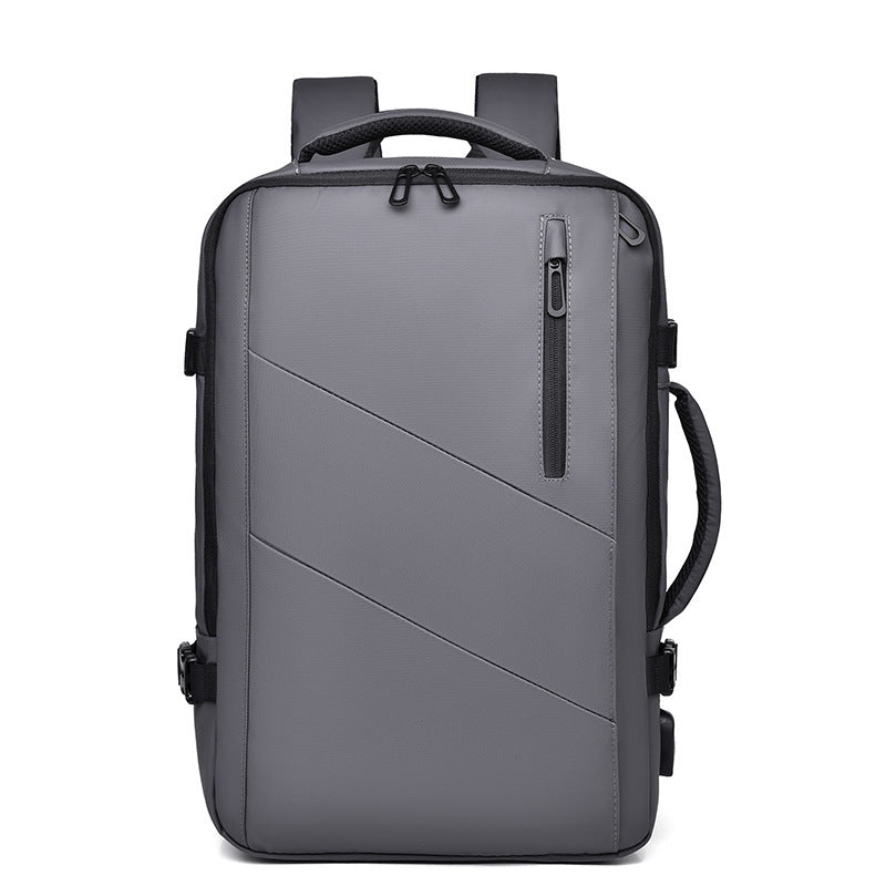 Expandable Laptop Backpack with USB Port