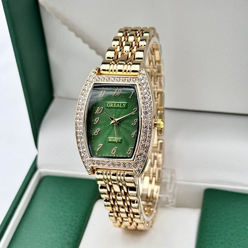 Fashion Quartz Watch Digital Analog Combo