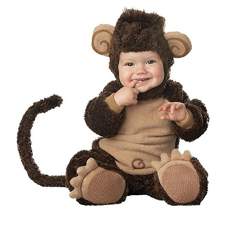 Baby one-piece baby clothes for home use