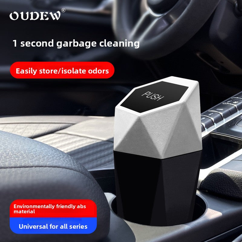 Car Cup Holder Trash Bin