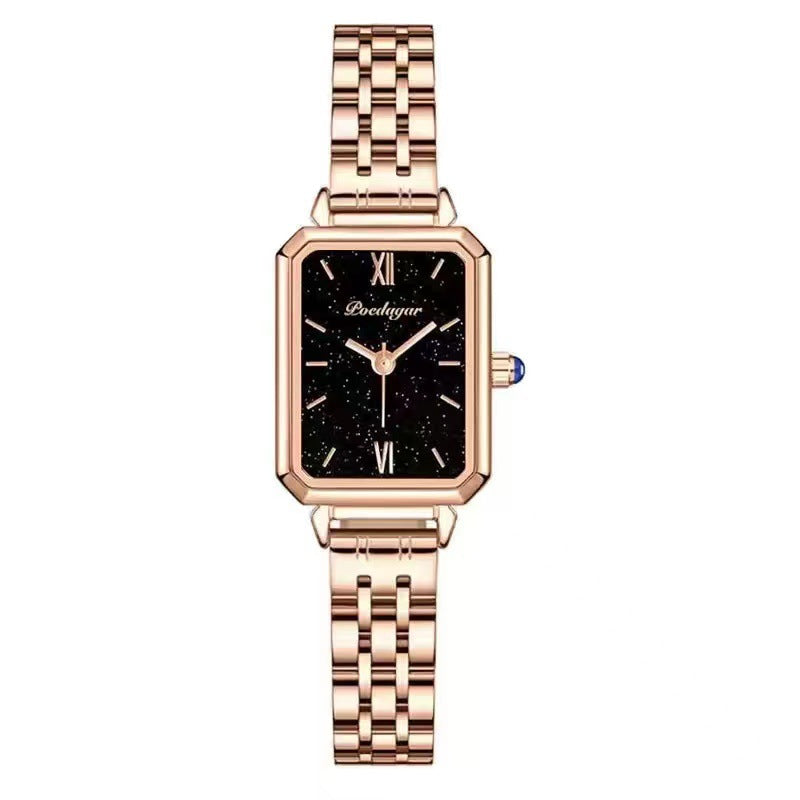 Elegant Square Ladies Quartz Watch