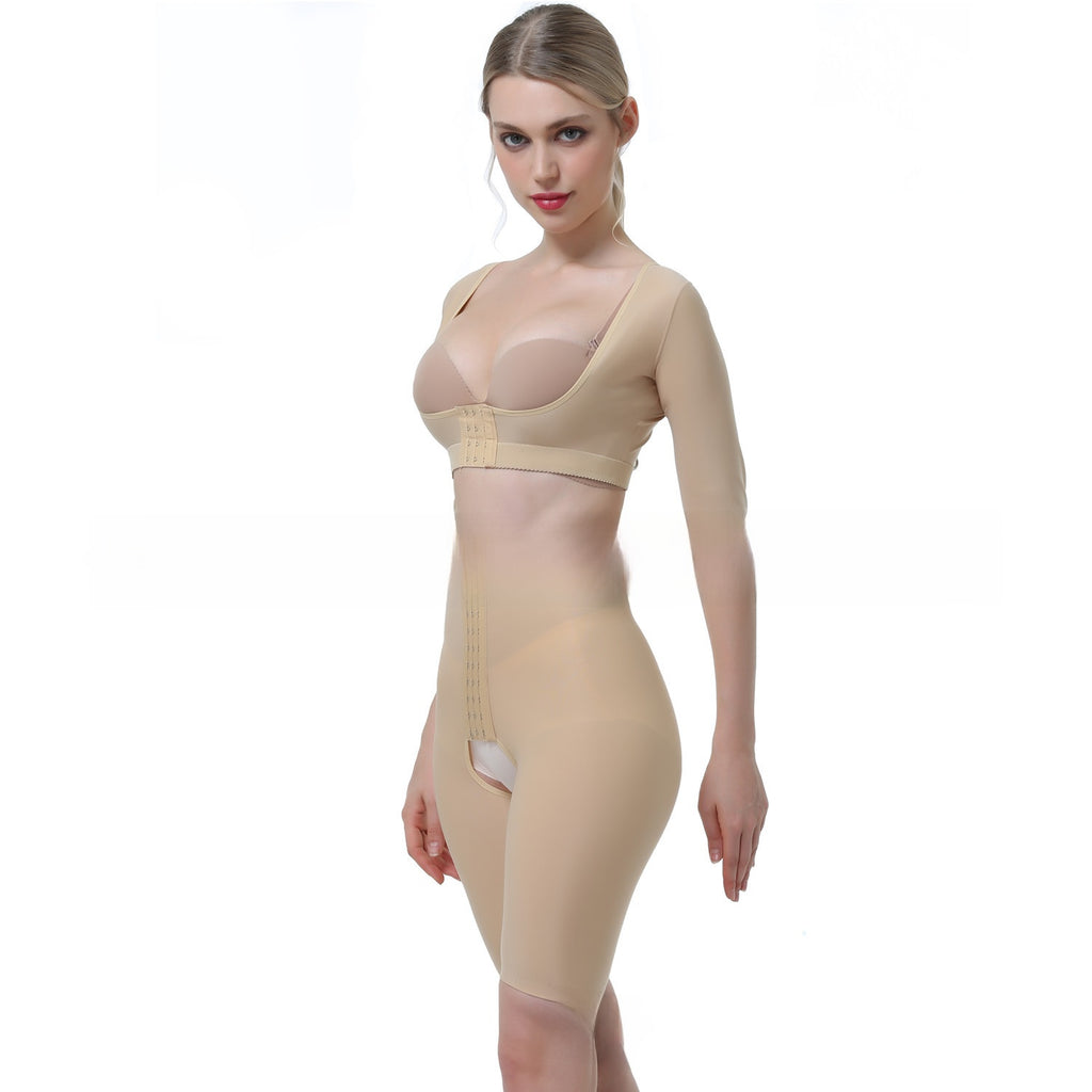 Women's Arm Slimming Shaping Top Breathable 7-Quarter Sleeve Body Sculpting Innerwear