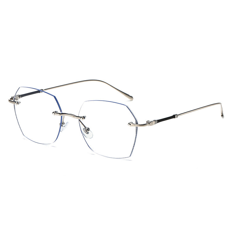 Frameless Color-Changing Prescription Glasses with Anti-Blue Light