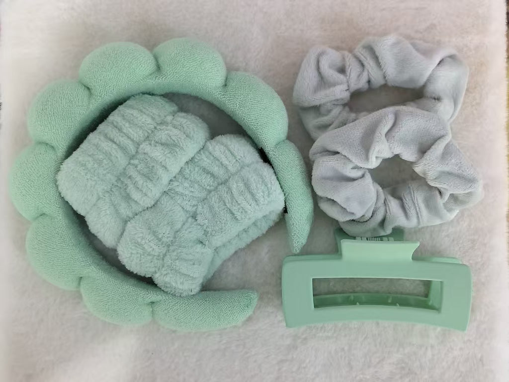 Soft Fabric Hair Accessories Set