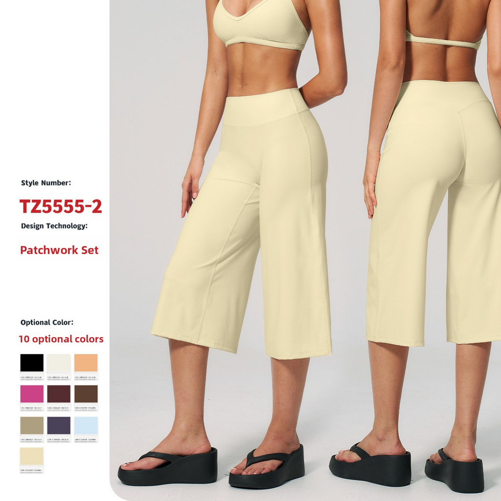 Womens Yoga Set Shockproof Bra High Waist Shorts Two Piece Workout Outfit