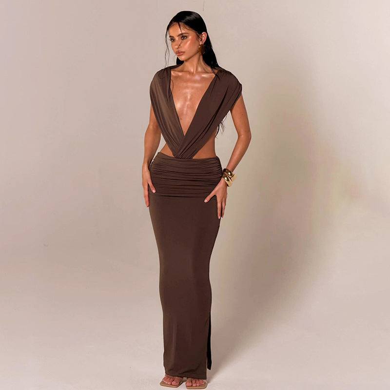 Hip-hugging dress