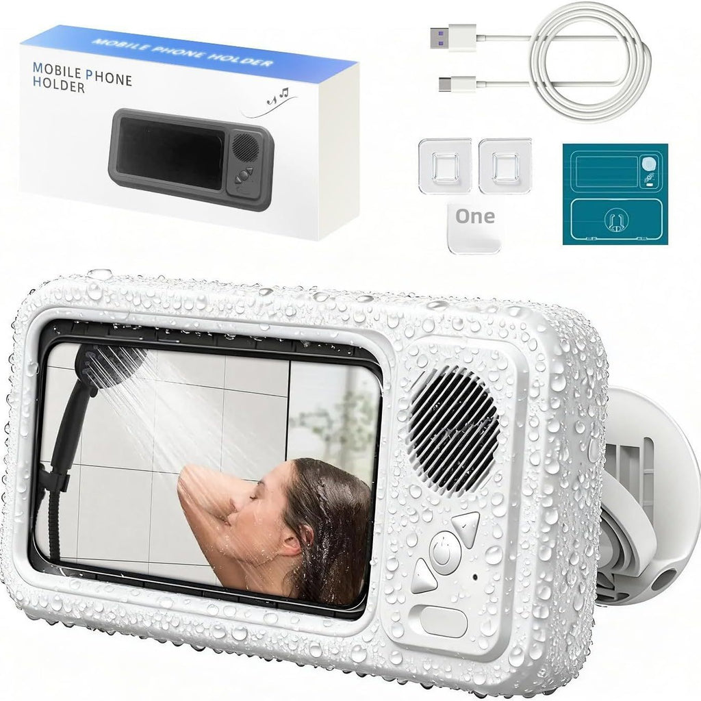 Waterproof Bluetooth Speaker Phone Holder