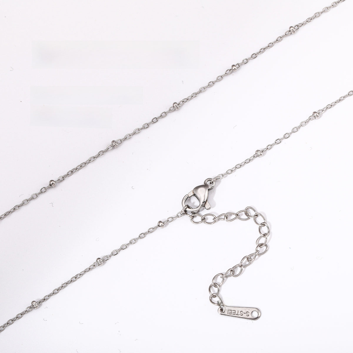 Versatile Braided Chain and Blade Necklace