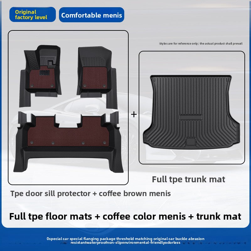 Custom TPE Floor Mats for Toyota Platinum 3X