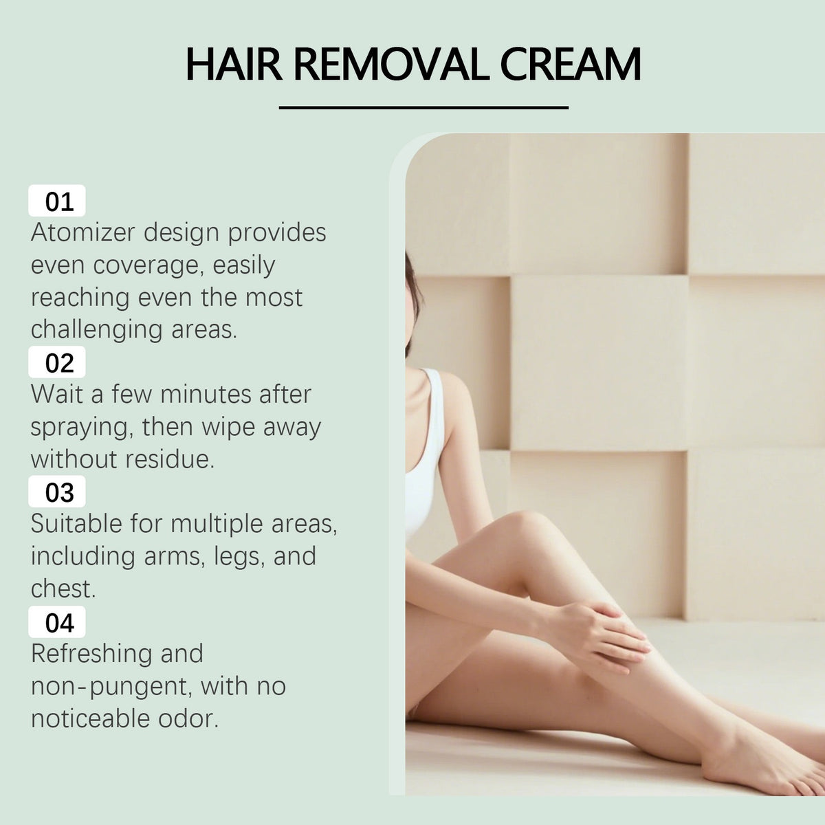 Gentle Depilatory Cream for Smooth Skin