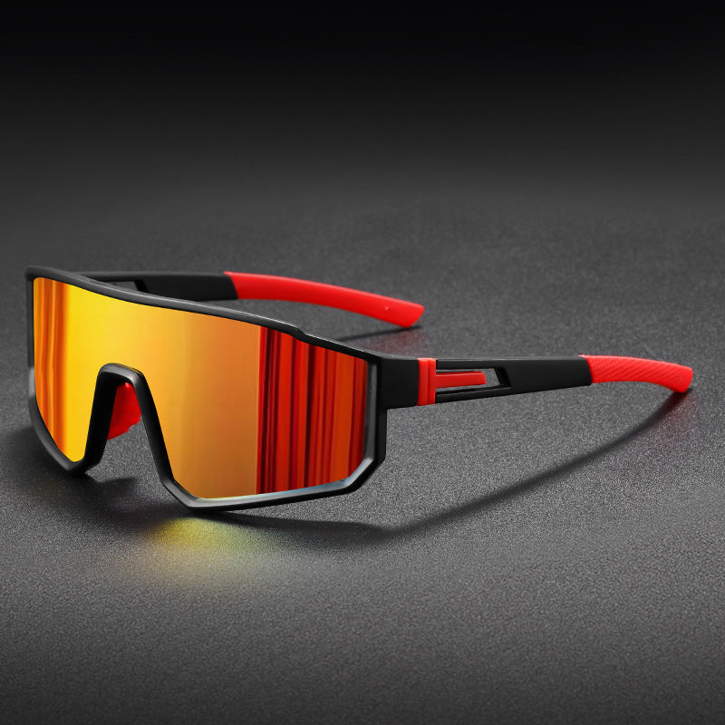 Large-frame outdoor cycling sports windproof protective sunglasses